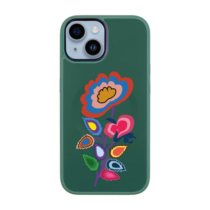 KNITTED FLOWER-iPhone 12 Vigor Kılıf MagSafe Özellikli