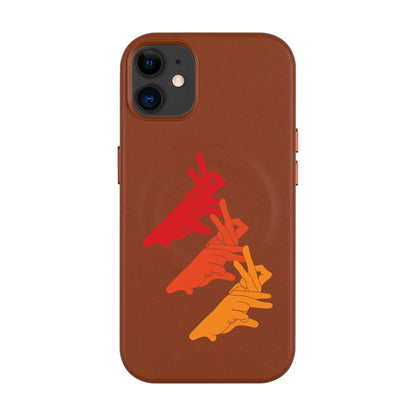 BUNNY MARCH-Leather Kılıf MagSafe Özellikli - iPhone 11