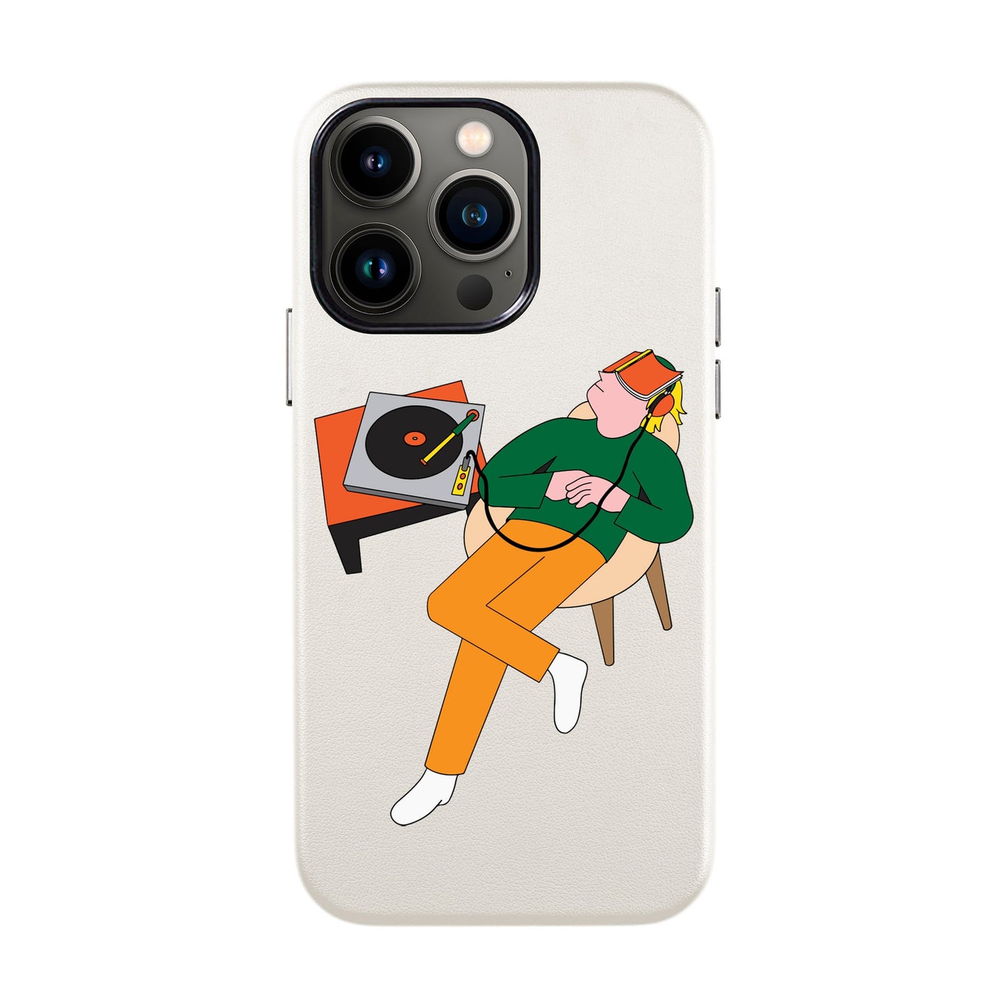 LAZY SUNDAY AFTERNOON-iPhone 13 Mini Leather Kılıf