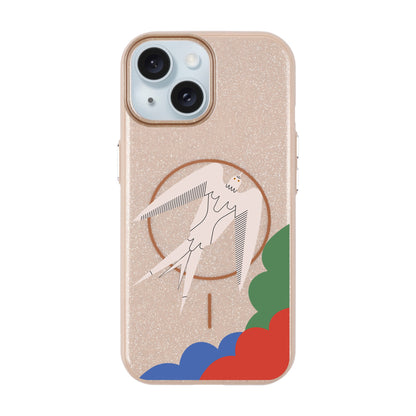 L’OISEAU LIBRE-iPhone 14 Plus Radiant Kılıf MagSafe Özellikli