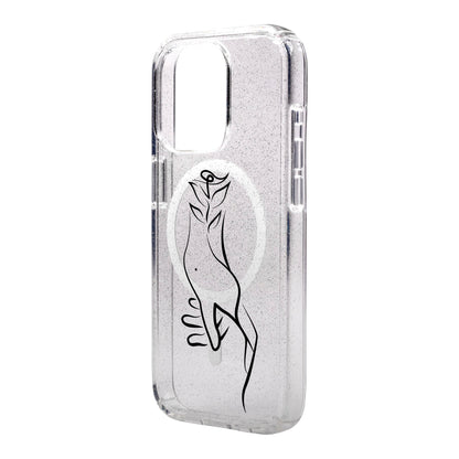TOUCH-iPhone 15 Pro Max Shiny Kılıf MagSafe Özellikli