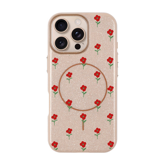 FLOWER POWER-iPhone 16 Pro Max Radiant Kılıf MagSafe Özellikli