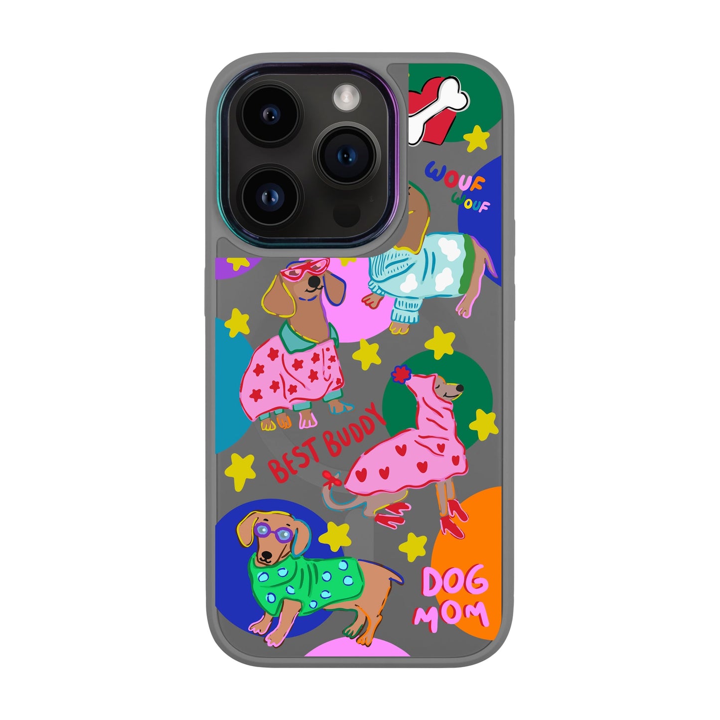 DOG MOM-iPhone 13 Pro Vigor Kılıf MagSafe Özellikli