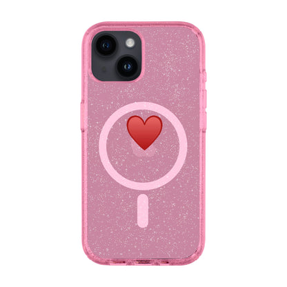 SPREAD HEART-iPhone 13 Shiny Kılıf MagSafe Özellikli