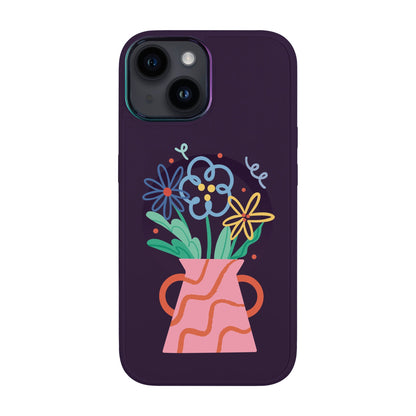 PINK VASE-iPhone 12 Vigor Kılıf MagSafe Özellikli