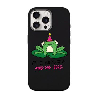 FORG-iPhone 15 Pro Max Leather Premium Kılıf MagSafe Özellikli