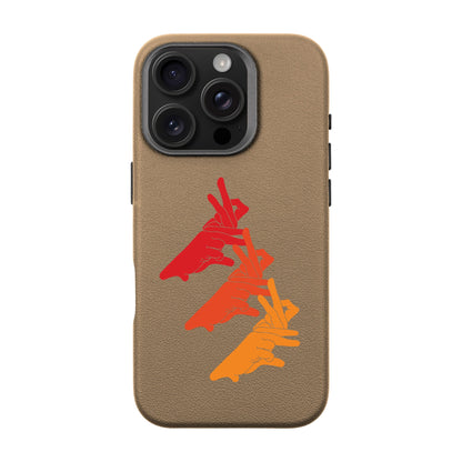 BUNNY MARCH-iPhone 16 Pro Leather Premium Kılıf MagSafe Özellikli