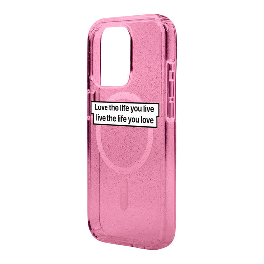 LOVE THE LIFE-iPhone 15 Pro Max Shiny Kılıf MagSafe Özellikli
