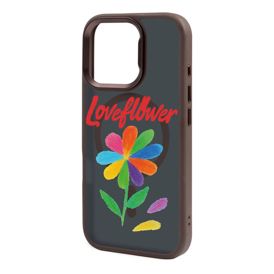 LOVE FLOWER-iPhone 16 Pro Max Rise Kılıf MagSafe Özellikli