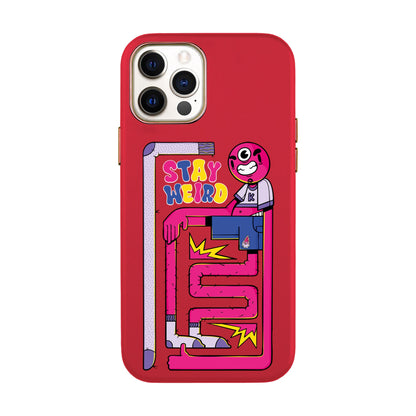 OG TOOTHY-iPhone XR Leather Kılıf
