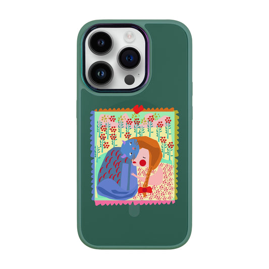 KEDİ POSTA PULU-Vigor Kılıf MagSafe Özellikli - iPhone 14 Pro