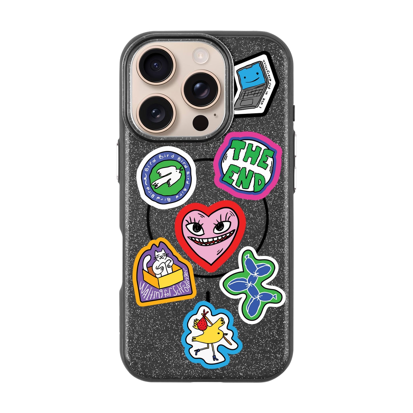TŌTEN STICKERZ-iPhone 16 Pro Radiant Kılıf MagSafe Özellikli
