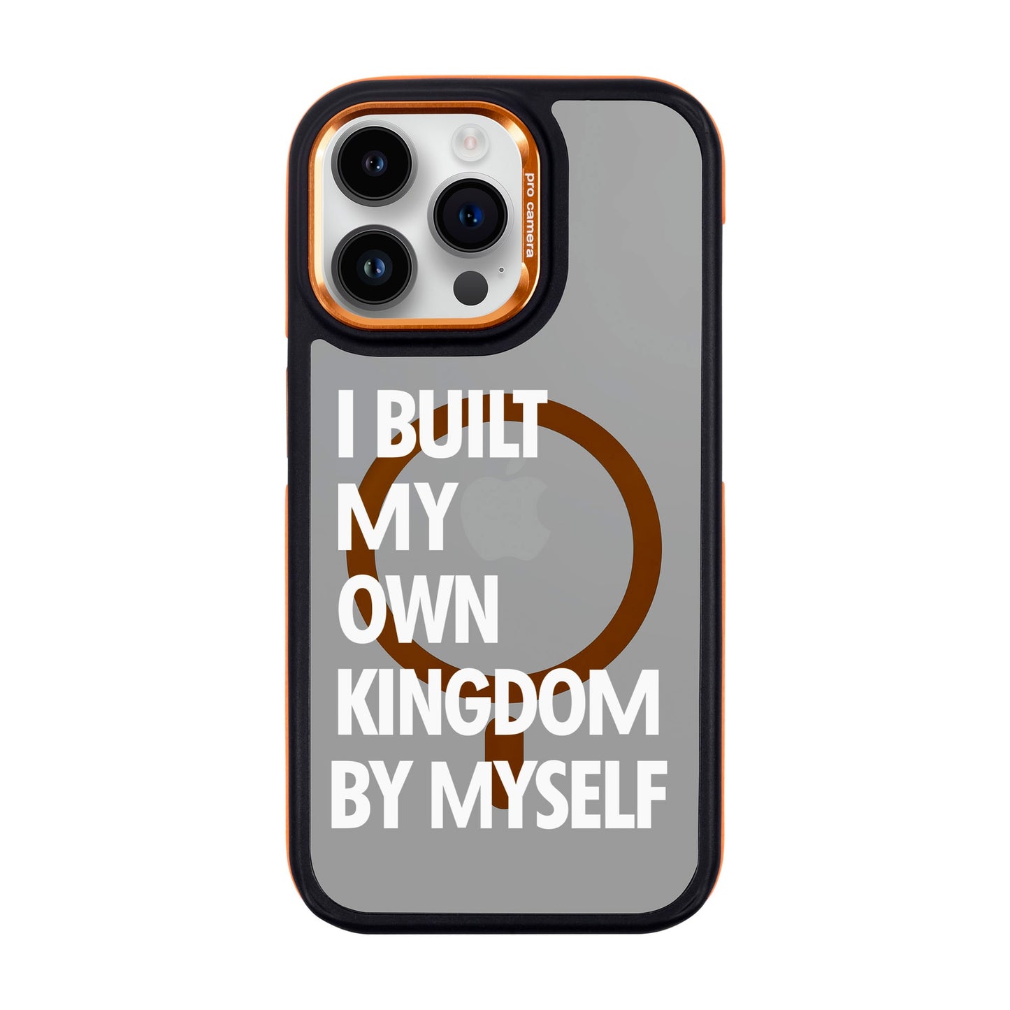 KINGDOM-iPhone 14 Pro Max Dark Kılıf MagSafe Özellikli