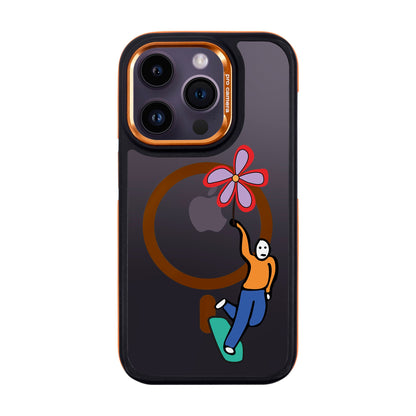 SKATEBOARDER-iPhone 14 Pro Dark Kılıf MagSafe Özellikli