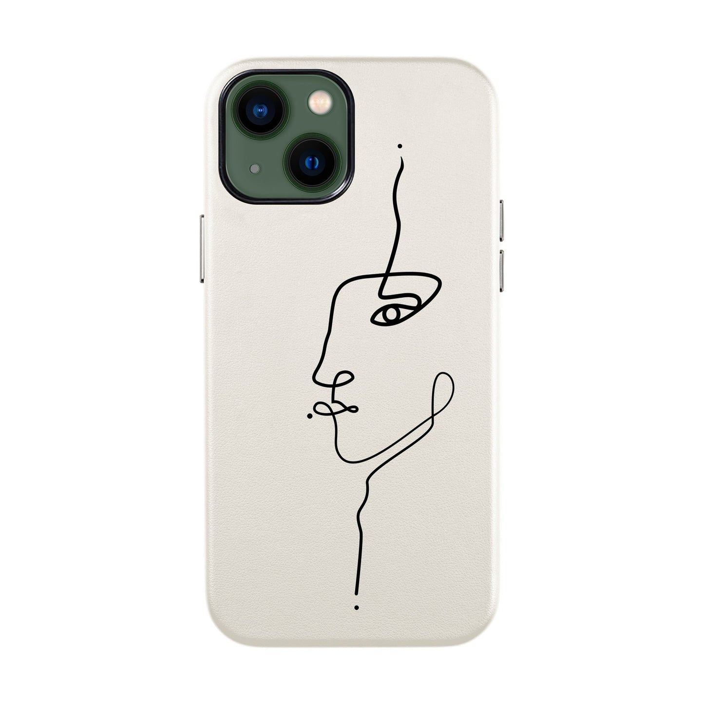 FACE-iPhone 14 Leather Kılıf