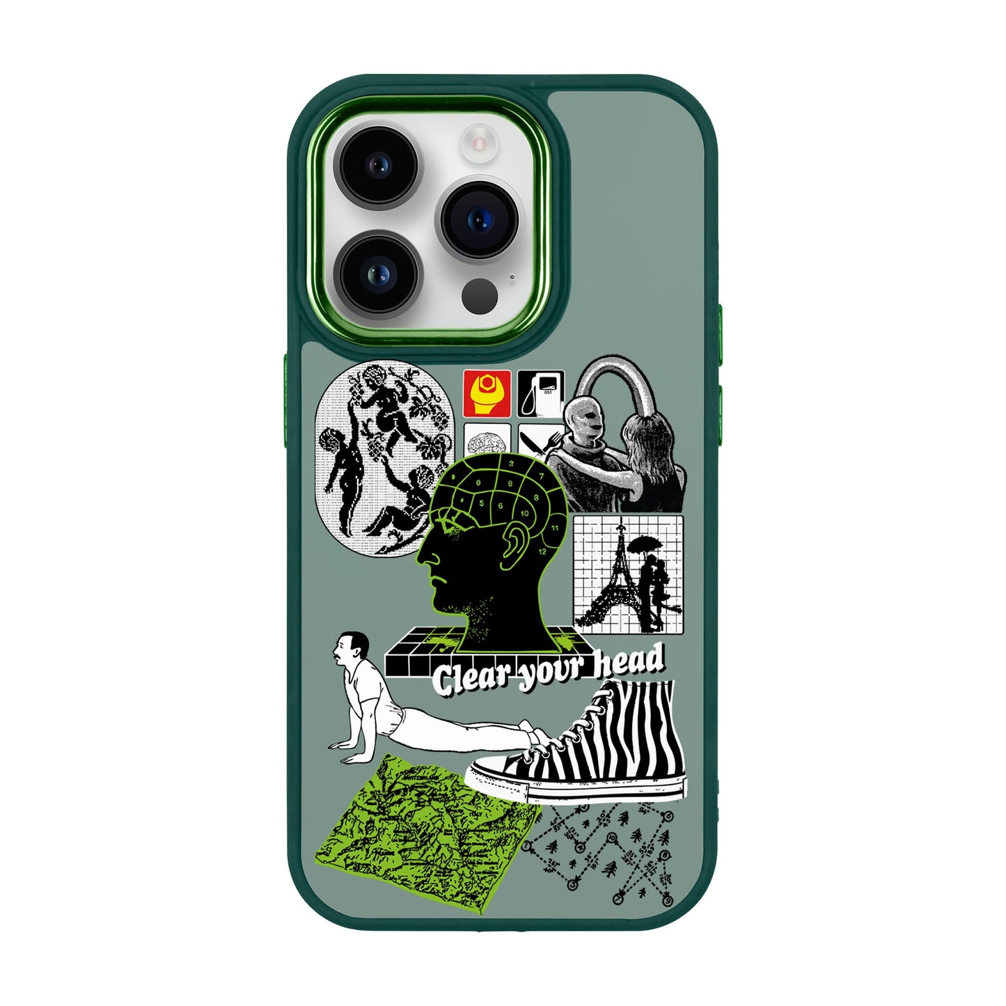 CLEAR YOUR HEAD-iPhone 13 Pro Proof Kılıf