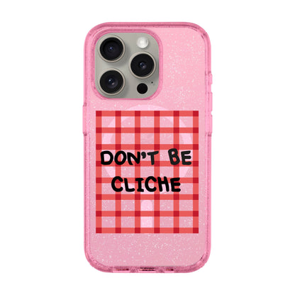 DON'T BE CLICHE-iPhone 15 Pro Shiny Kılıf MagSafe Özellikli