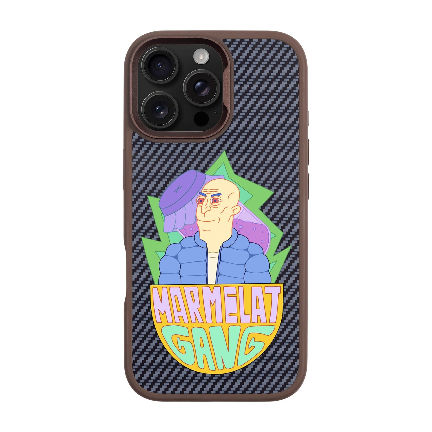 MARMELAT GANG-iPhone 16 Pro Max Plaid Kılıf MagSafe Özellikli