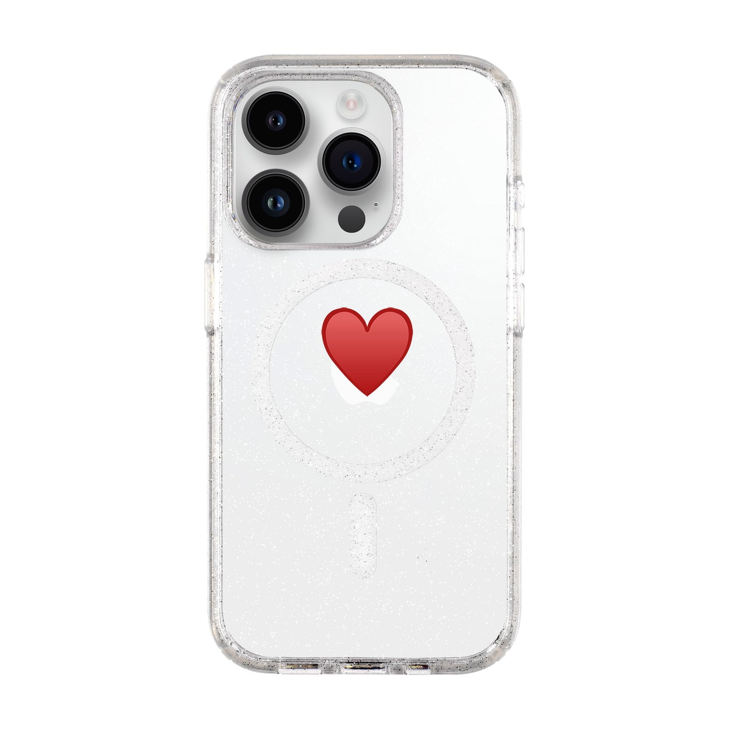 SPREAD HEART-iPhone 14 Pro Shiny Kılıf MagSafe Özellikli