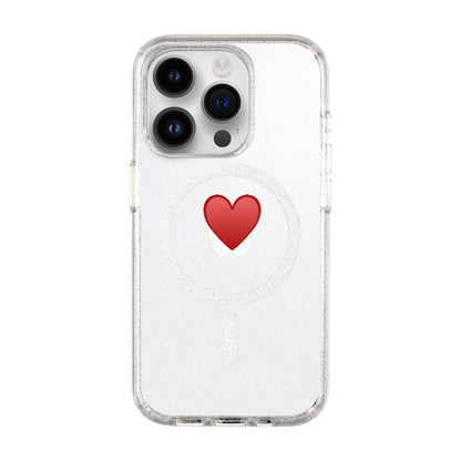 SPREAD HEART-iPhone 14 Pro Shiny Kılıf MagSafe Özellikli