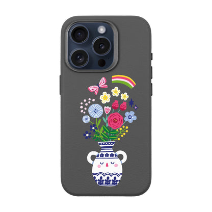 PARTERRE-iPhone 15 Pro Leather Premium Kılıf MagSafe Özellikli
