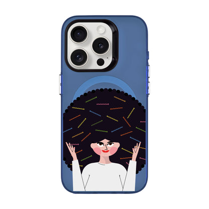 TANGLES OF HAPPINESS-Hold Kılıf MagSafe Özellikli - iPhone 15 Pro