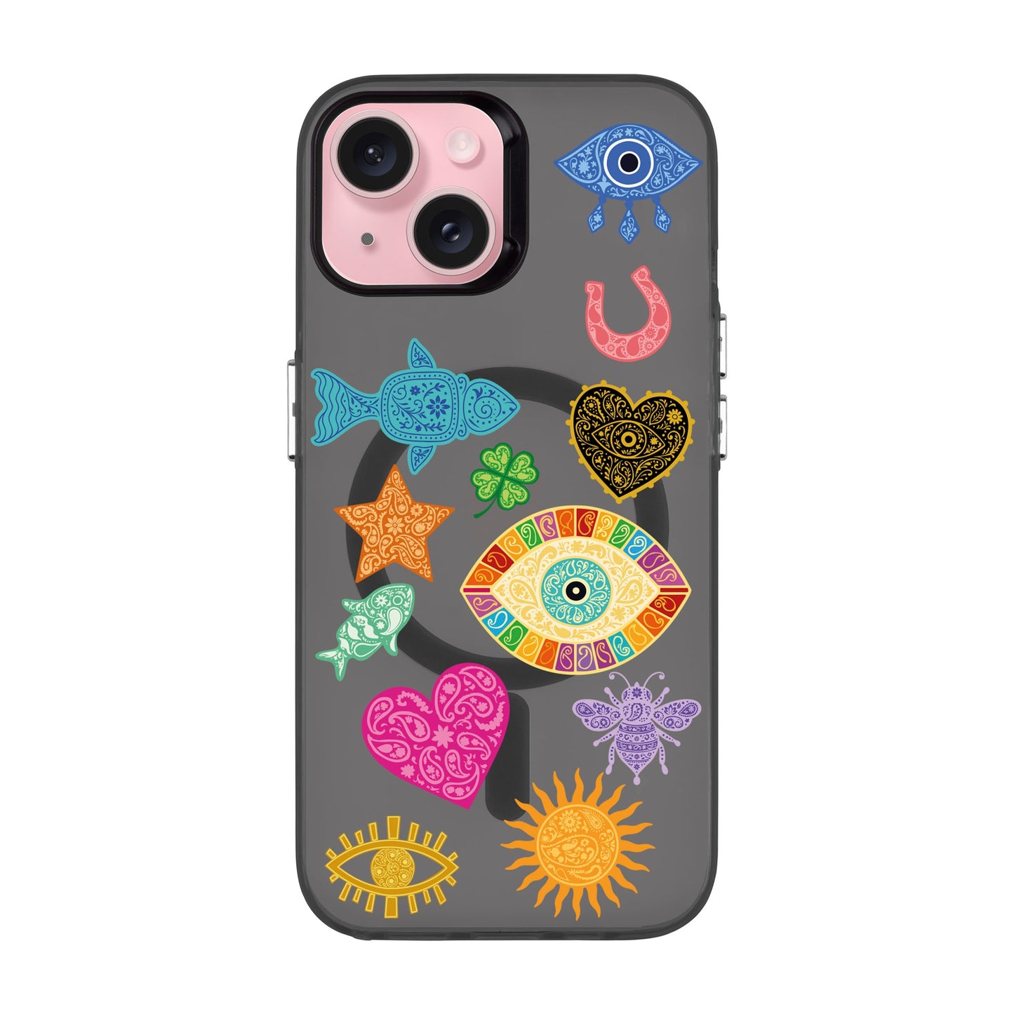 CHARMS BY BERRİN ÖZKAN-Hold Kılıf MagSafe Özellikli - iPhone 15