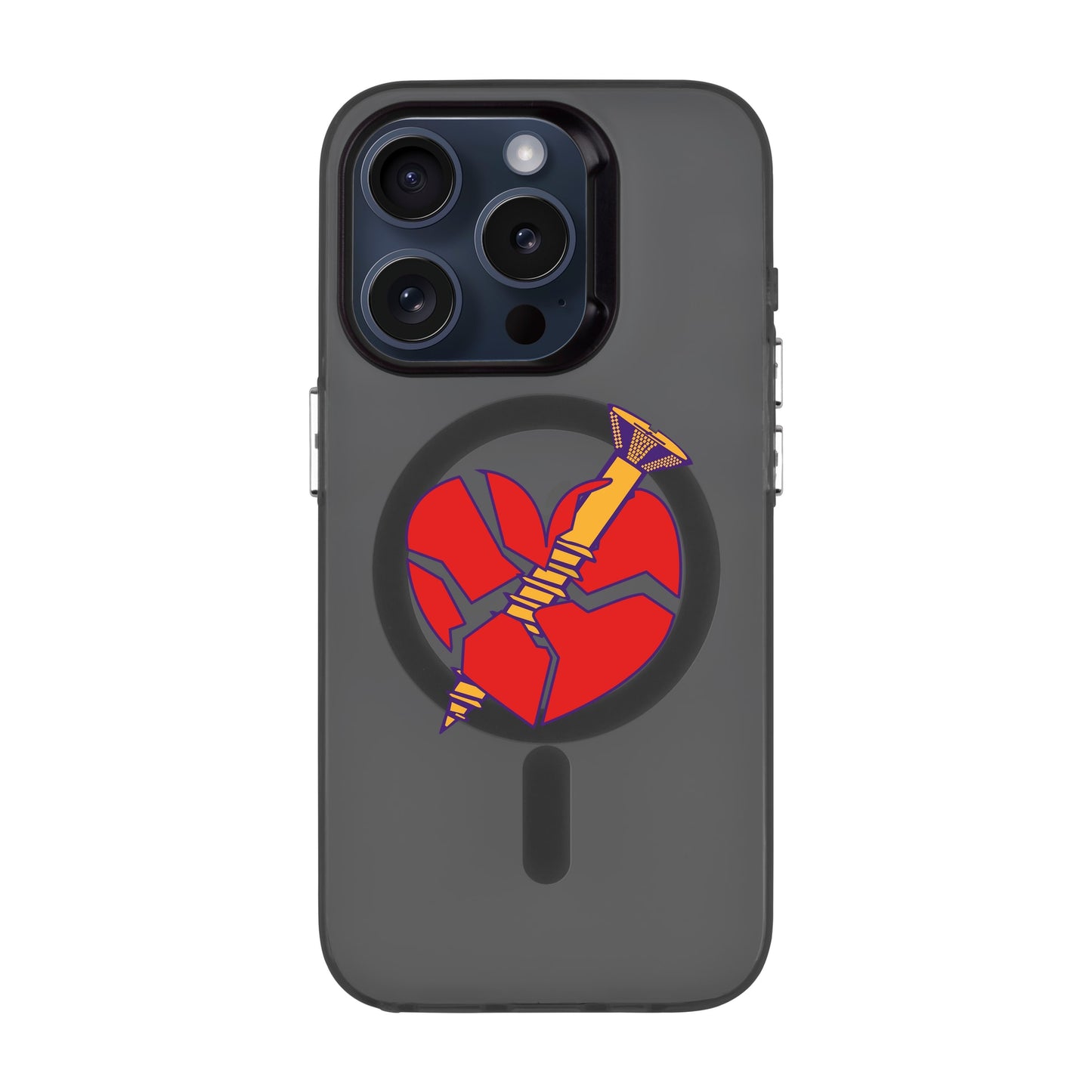 BROKEN HEART-iPhone 13 Pro Hold Kılıf MagSafe Özellikli