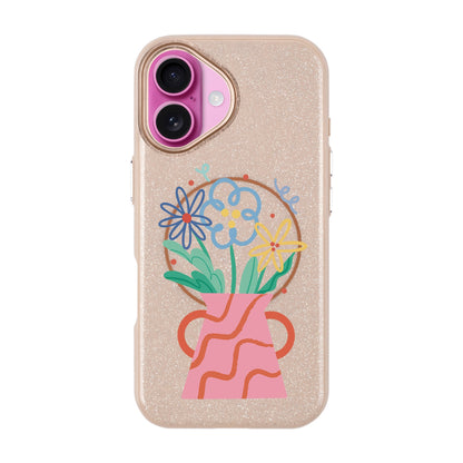 PINK VASE-iPhone 16 Radiant Kılıf MagSafe Özellikli