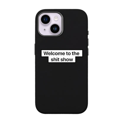 WELCOME-iPhone 13 Leather Premium Kılıf MagSafe Özellikli