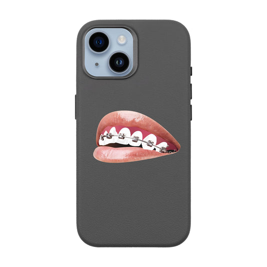 ORTHODONTIST-iPhone 13 Leather Premium Kılıf MagSafe Özellikli