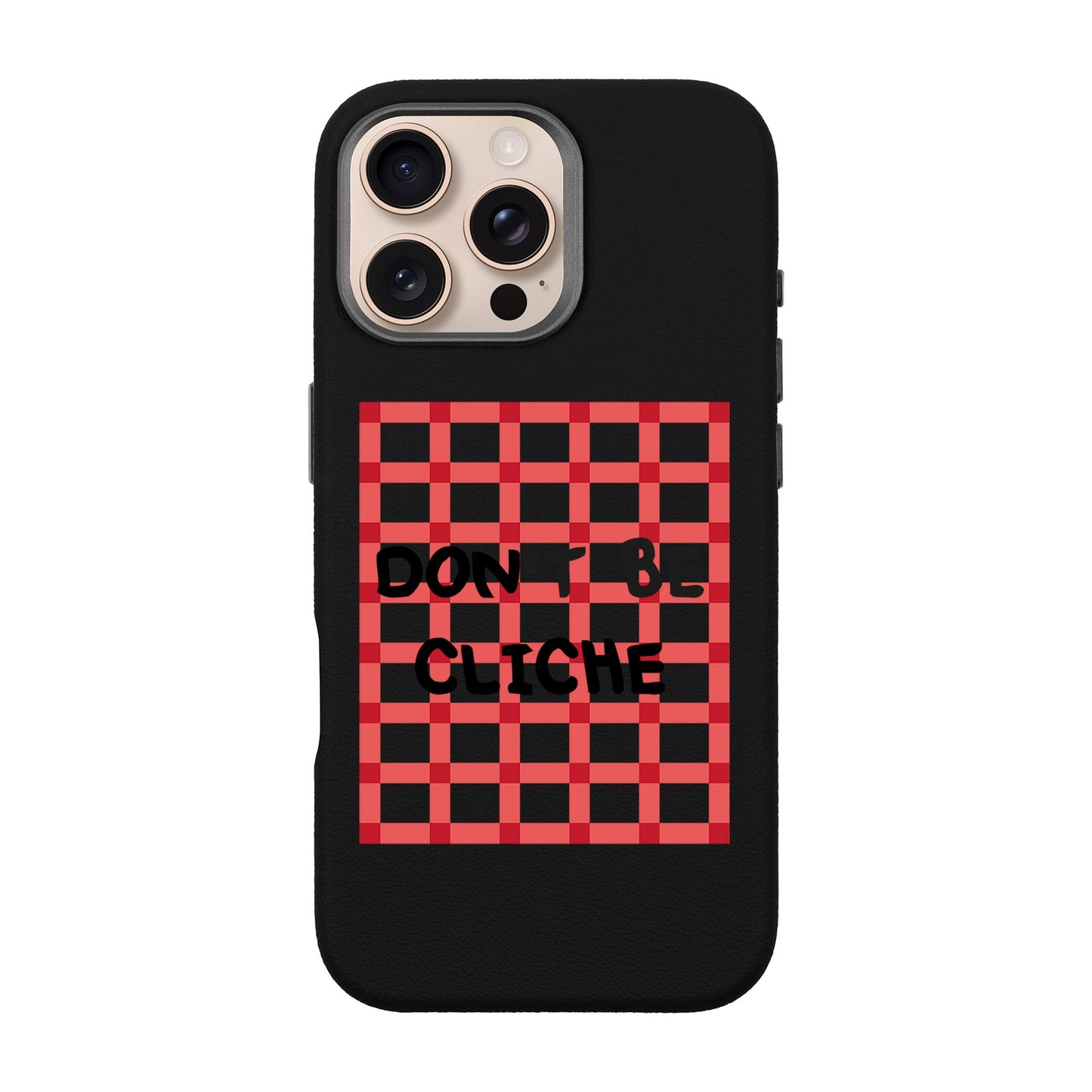 DON'T BE CLICHE-iPhone 16 Pro Max Leather Premium Kılıf MagSafe Özellikli