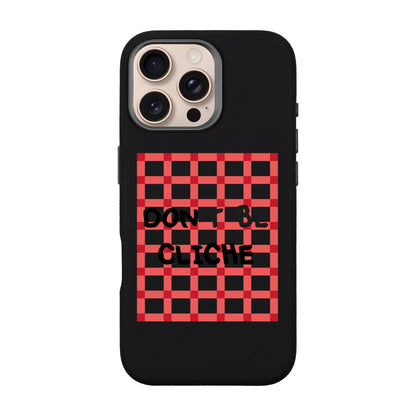 DON'T BE CLICHE-iPhone 16 Pro Max Leather Premium Kılıf MagSafe Özellikli