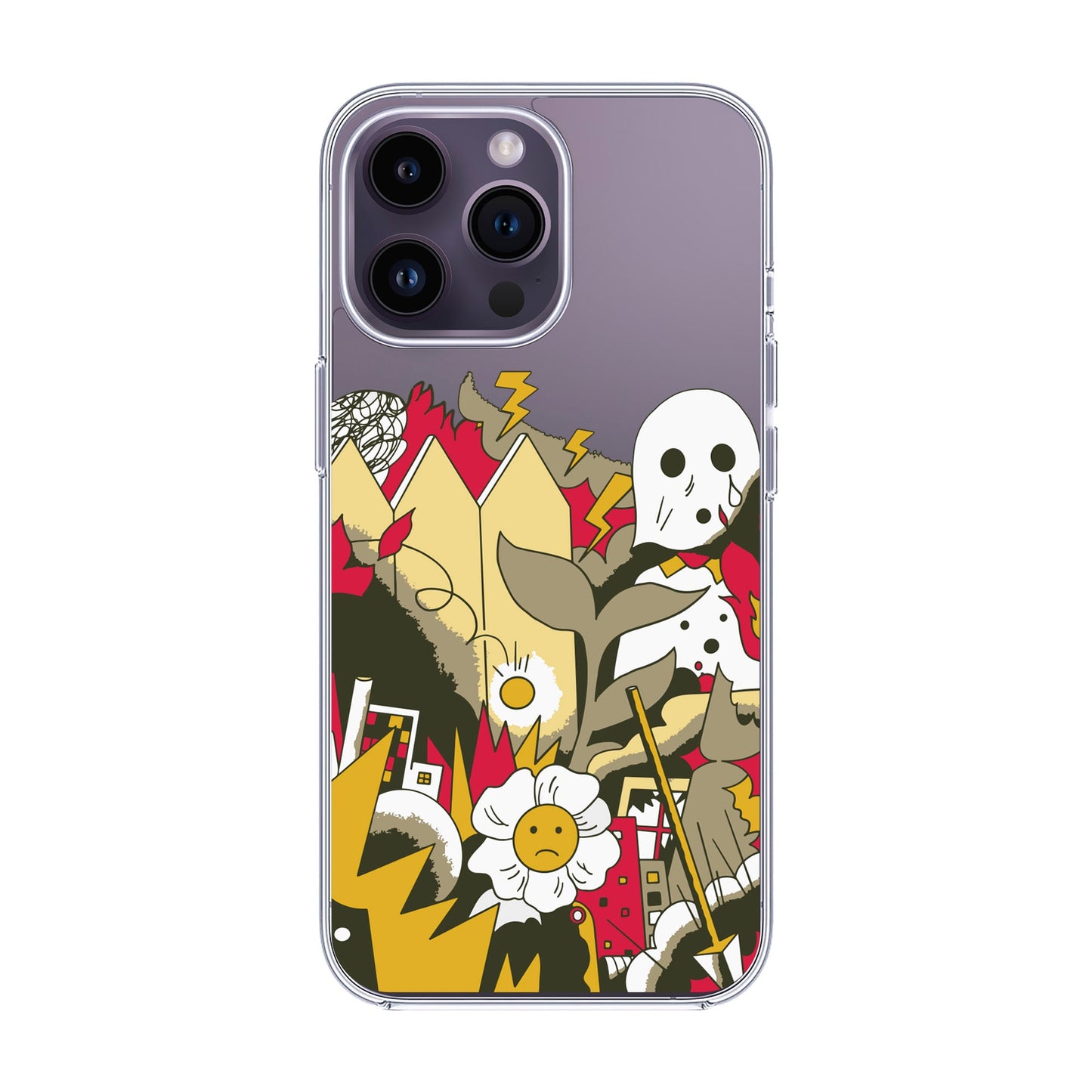 EVERYTHING IS BURNING-Solid Kılıf - iPhone 14 Pro Max