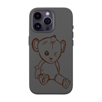 BABY BEAR-iPhone 14 Pro Max Leather Premium Kılıf MagSafe Özellikli