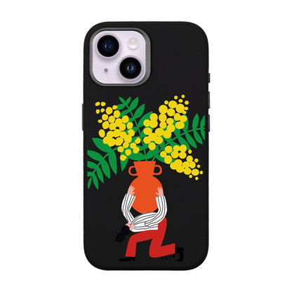 VASE-iPhone 14 Leather Premium Kılıf MagSafe Özellikli