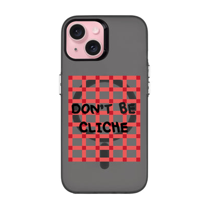 DON'T BE CLICHE-iPhone 15 Hold Kılıf MagSafe Özellikli