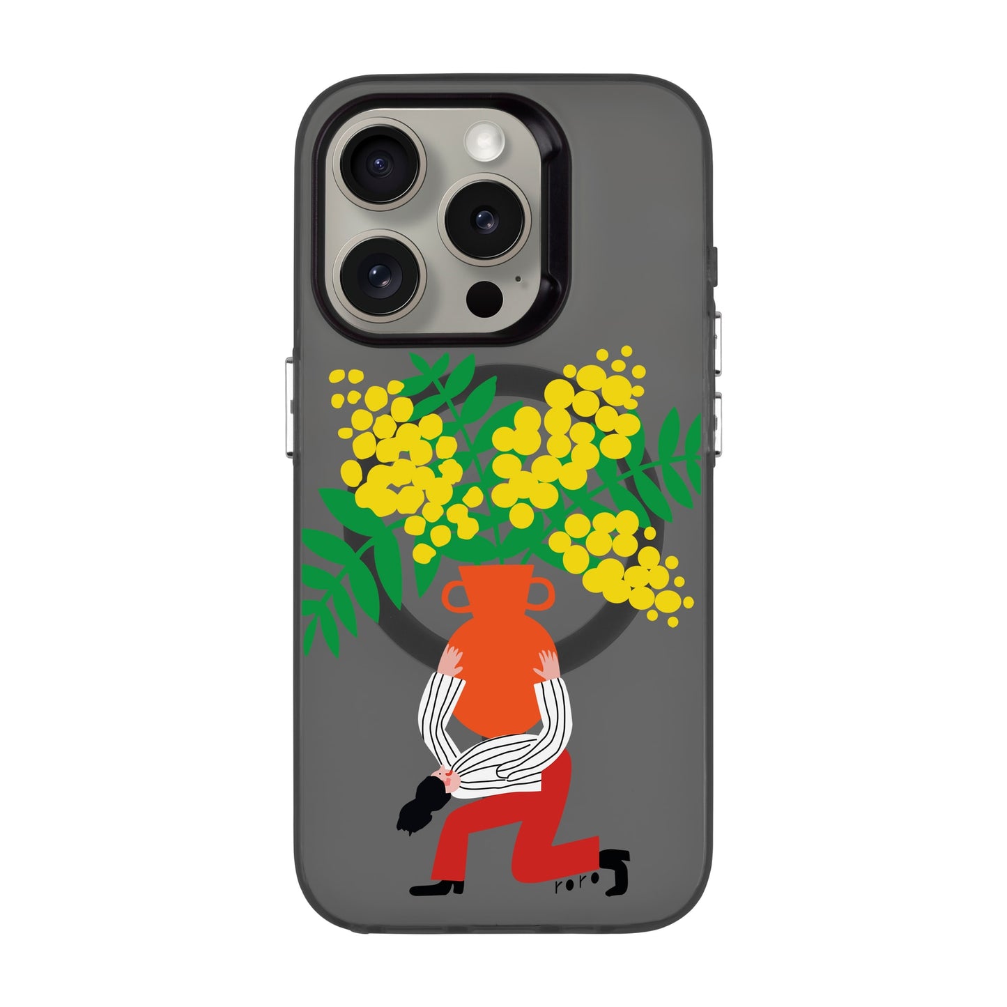 VASE-iPhone 13 Pro Max Hold Kılıf MagSafe Özellikli