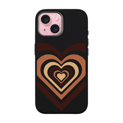 HEART-iPhone 15 Leather Premium Kılıf MagSafe Özellikli