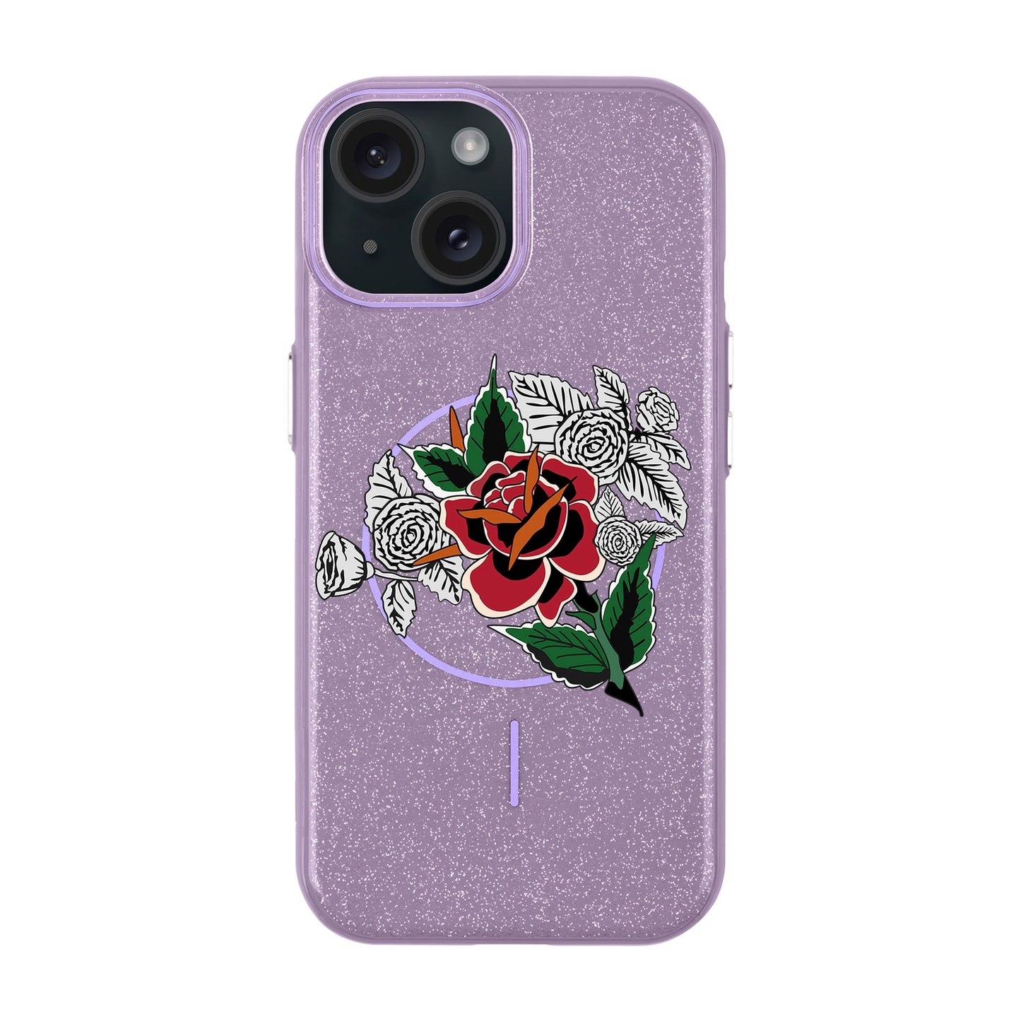 DRY ROSE-Radiant Kılıf MagSafe Özellikli - iPhone 15