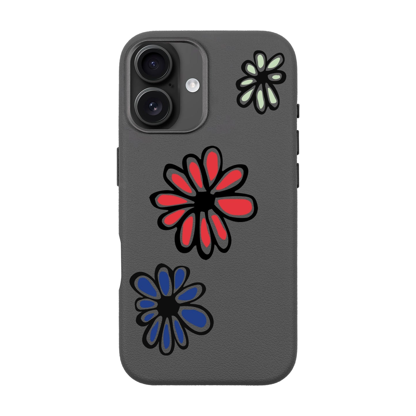 FLORIST-iPhone 16 Leather Premium Kılıf MagSafe Özellikli