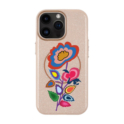 KNITTED FLOWER-iPhone 14 Pro Max Radiant Kılıf MagSafe Özellikli