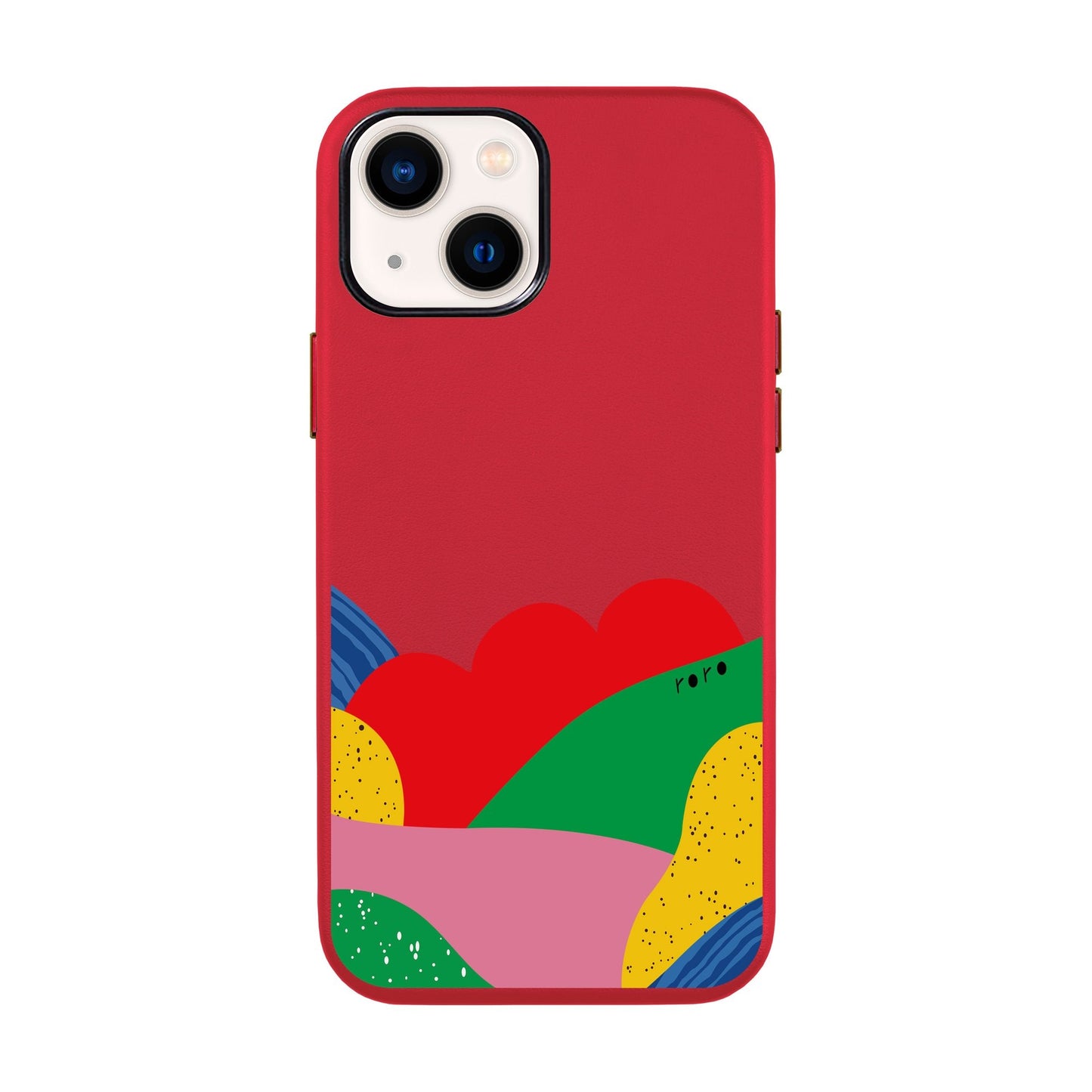 FLAG-iPhone 14 Leather Kılıf