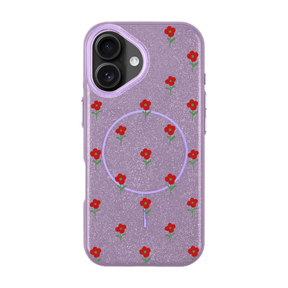 FLOWER POWER-iPhone 16 Plus Radiant Kılıf MagSafe Özellikli