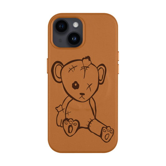 BABY BEAR-Leather Kılıf MagSafe Özellikli - iPhone 14