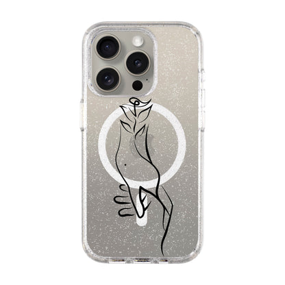TOUCH-iPhone 15 Pro Shiny Kılıf MagSafe Özellikli