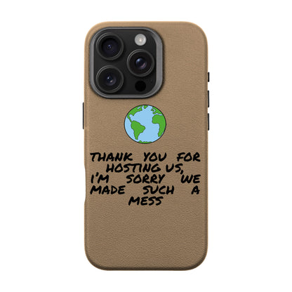 MESS-iPhone 16 Pro Leather Premium Kılıf MagSafe Özellikli