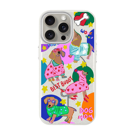 DOG MOM-iPhone 15 Pro Max Radiant Kılıf MagSafe Özellikli