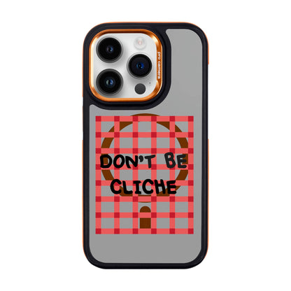DON'T BE CLICHE-iPhone 14 Pro Dark Kılıf MagSafe Özellikli
