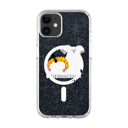 FANCY DOG-Shiny Kılıf MagSafe Özellikli - iPhone 11